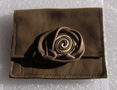 Porte monnaie porte cartes cuir souple &eacute;toupe